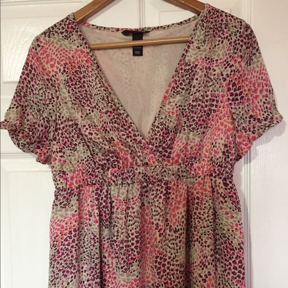 H&M Faux Wrap Bust Short Dress - Picture 4 of 8